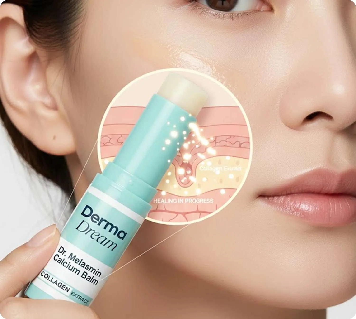 Dr. Melasmin Calcium Balm calcium multi balm stick